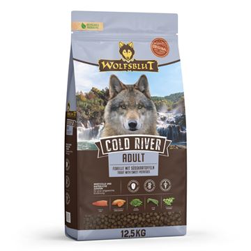 WOLFSBLUT, Cold River, Trout, Adult 12,5 Kg. 